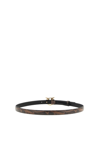 Ceinture en cuir - Marron