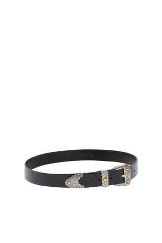 Ceinture en cuir - Noir