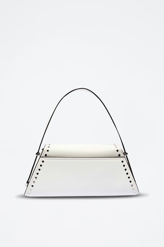Leren Trendy Handtas Ludlow - Wit