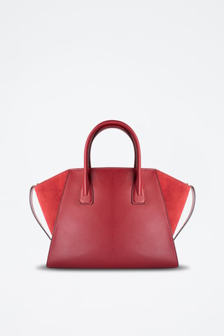 Leren Handtas Avril - Rood