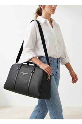 Reistas Weekender - Zwart - 48 cm