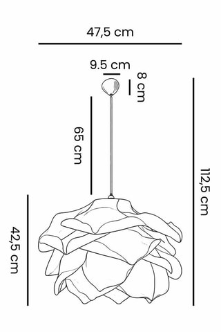 Lampadario - Bianco - 40 W