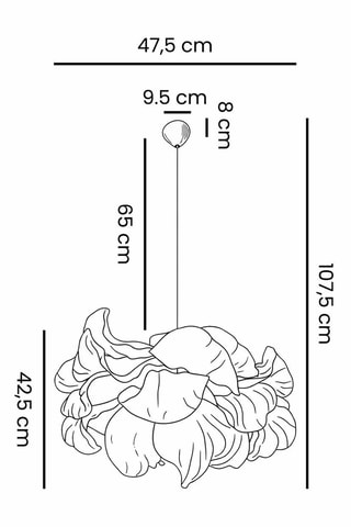 Lampadario - Bianco - 40 W