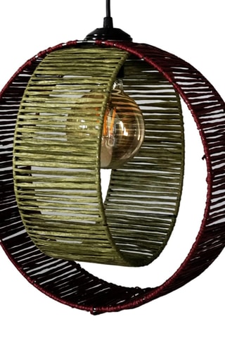 Lampadario Ring - 60 W - Verde