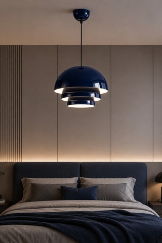 Lampadario Layer - 40 W - Blu