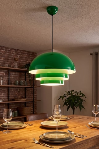 Lampadario Layer - 40 W - Verde