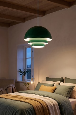 Lampadario Layer - 40 W - Verde