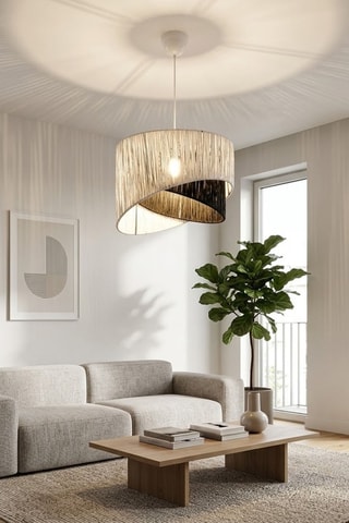 Lampadario Cake - 60 W - Bianco e nero