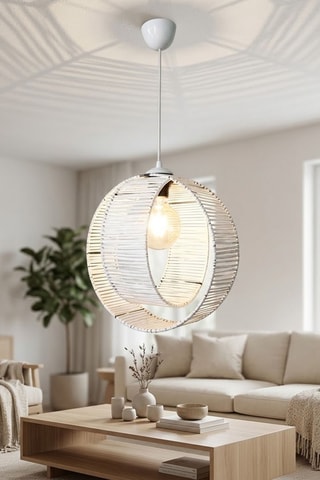 Lampadario Ring - 60 W - Bianco