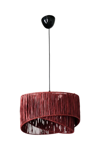 Lampadario Cake - 60 W - Rosso