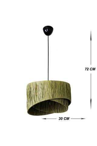 Lampadario Cake - 60 W - Verde