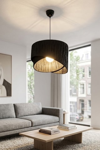 Lampadario Cake - 60 W - Nero