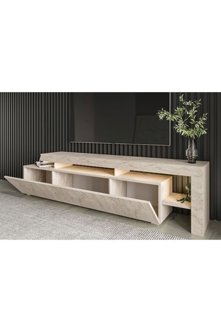 Meuble TV 3 portes Beliz - 192 x 53 x 37 cm