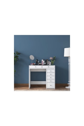 Coiffeuse 7 tiroirs BJ107 - 90 x 79,8 x 44,5 cm