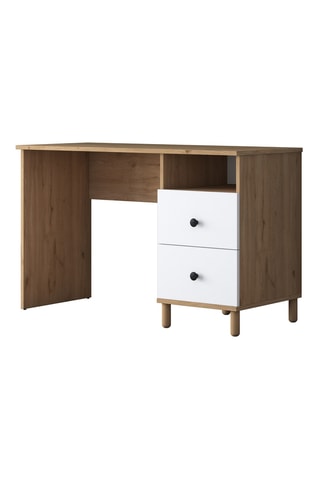 Bureau 2 tiroirs  - 120 x 161,8 x 50 cm
