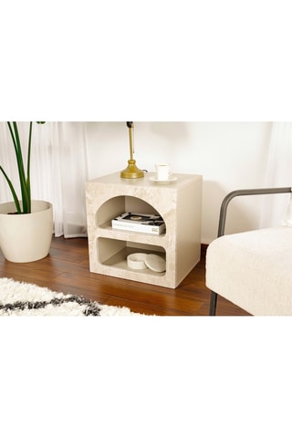 Table de chevet Lorin - 50 x 50 x 40 cm