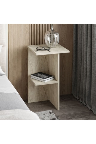 Table de chevet Leray - 36 x 60 x 36 cm
