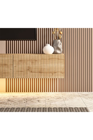Meuble TV 3 étagère - 180 x 28,6 x 31,4 cm