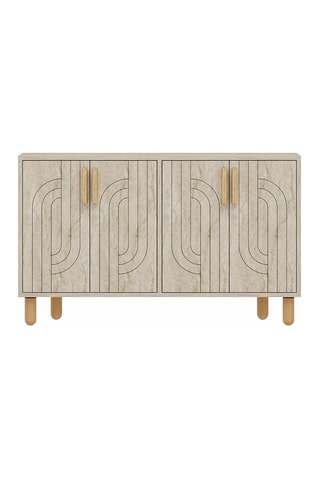 Buffet 4 portes Rodney - 120 x 73,6 x 29,6 cm