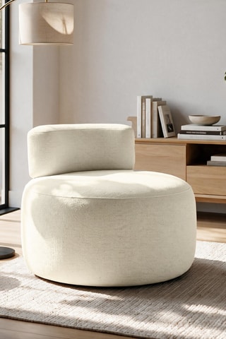 Fauteuil  Ellipse - Beige - Toucher doux