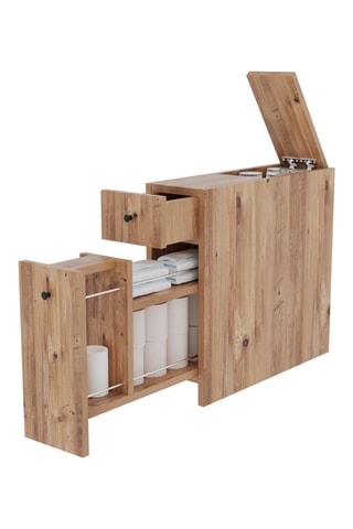 Meuble de rangement 2 tiroirs - 19 x 55 x 60 cm