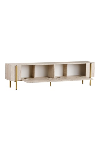 Meuble TV 2 portes Nexus - 180 x 45 x 30 cm