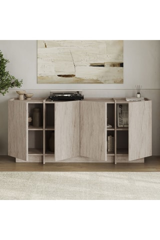 Console 4 portes - 180 x 45 x 80,2 cm