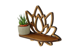 Etagère murale Marron
