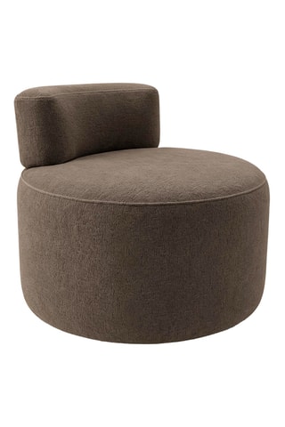 Fauteuil  Ellipse - Marron - Toucher doux