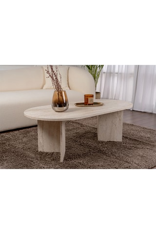 Table basse Sable - 119 x 39,8 x 60 cm