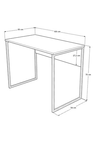 Bureau - 100 x 56 x 75 cm