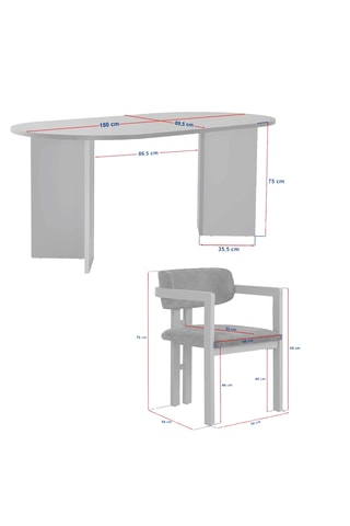 Ensemble de salle à manger - 5 pièces