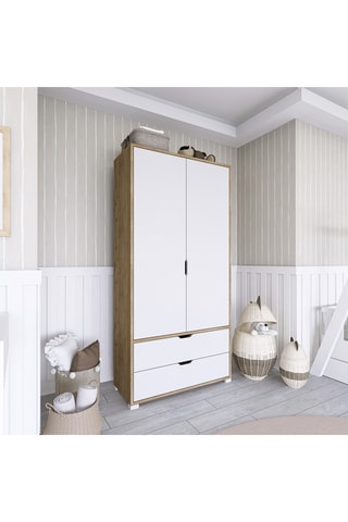 Armoire 2 portes  - 90 x 45 x 183 cm