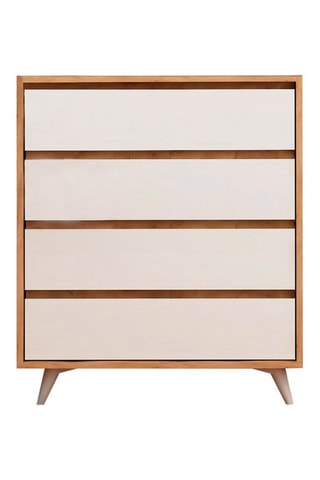 Commode 4 tiroirs Suvera - 70 x 86 x 40 cm