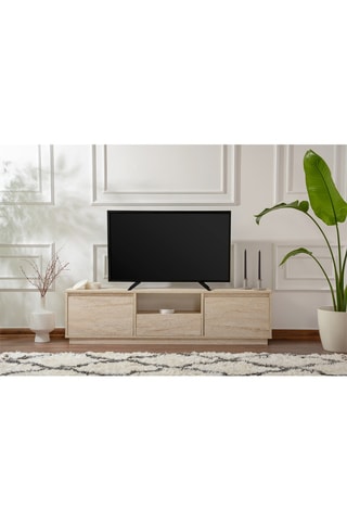 Meuble TV 3 abattants Vanguard - 160 x 42 x 29,5 cm
