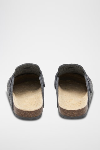 Gevoerde Clogs - Grijs