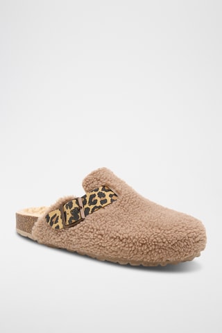 Gevoerde Clogs - Beige