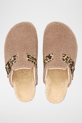 Gevoerde Clogs - Beige