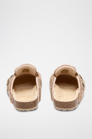 Gevoerde Clogs - Beige