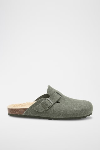 Gevoerde Clogs - Groen