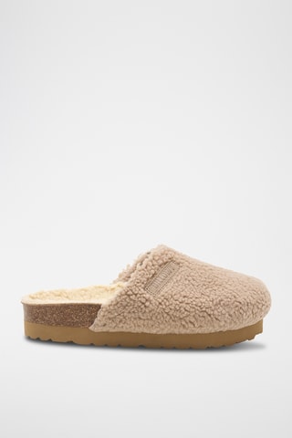 Gevoerde Clogs - Beige