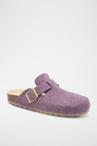 Gevoerde Clogs - Paars
