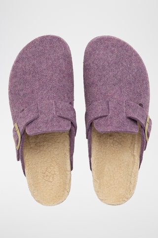 Gevoerde Clogs - Paars