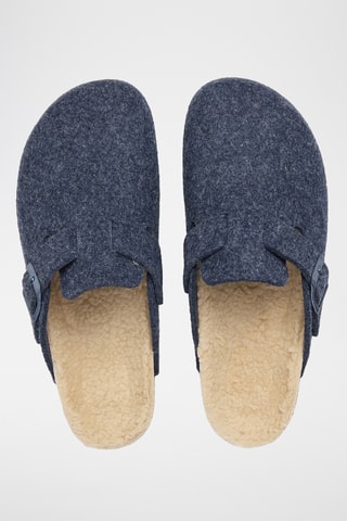 Gevoerde Clogs - Blauw