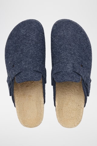 Gevoerde Clogs - Blauw