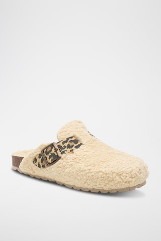 Gevoerde Clogs - Beige