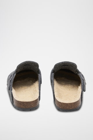 Gevoerde Clogs - Grijs
