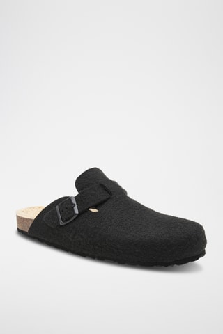 Gevoerde Clogs - Zwart