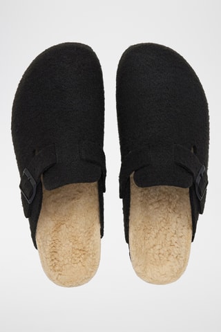 Gevoerde Clogs - Zwart