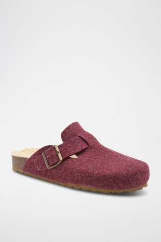 Gevoerde Clogs - Rood